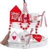 6 Pieces Valentine's Day Tiered Tray Decor