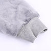 Premium Super Wide Loose Cozy Oversized Wearable Hoodie Sweatshirt Blanket for Adults Men Women - Grey