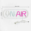 On Air Neon Sign Mic On Air Sign for Influencer Streamer Room Decor