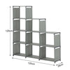 9 Cube Bookcase Shelf Display Furniture Storage Shelving Unit Living room Office