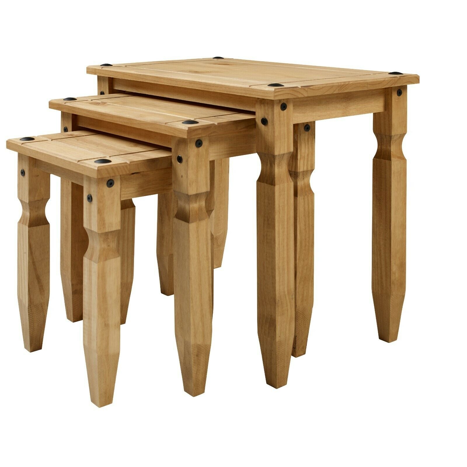 Nest of Tables Solid Pine