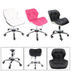 Cushioned Computer Desk Office Chair Chrome Legs Lift Swivel Adjustable Fashion