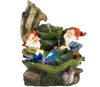 Gnomes Water Feature Fountain Gnome Classic Fountain with LED Lights Garden