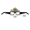 6pcs Happy New Year Paper Eyeglasses 2023 Photo Booth Props Party Decorations