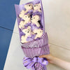 10PCS Small Teddy Bear Birthday Bouquet Wedding Valentine's Day Decoration Plush