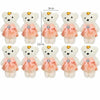 10PCS Small Teddy Bear Birthday Bouquet Wedding Valentine's Day Decoration Plush