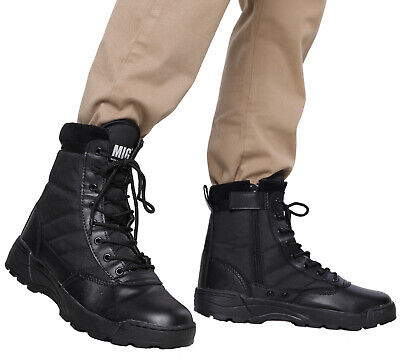 Mens American Army Combat Military Swat Boots