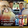 3pk Car Air Freshener Hanging Guitar Auto Freshner | Berry New Car Vanilla Scent