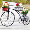 Bicycle Planter Metal Plant Stand Garden Bike Flower