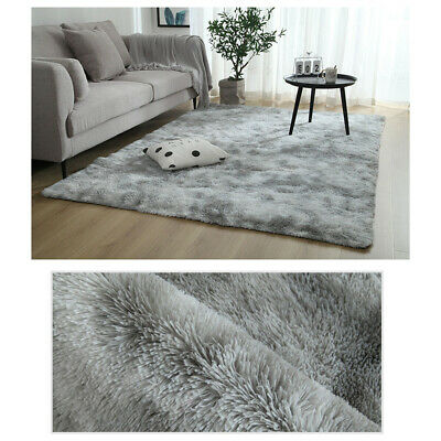 Fluffy Rugs AntiSlip SHAGGY RUG Super Soft Carpet Mat Living Room Floor Bedroom