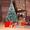 7FT Christmas Tree 870 Branches Bushy Xmas Pine Tree Home Traditional Decoration