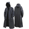 Men Women Long Hooded Waterproof Jacket Rain Coat