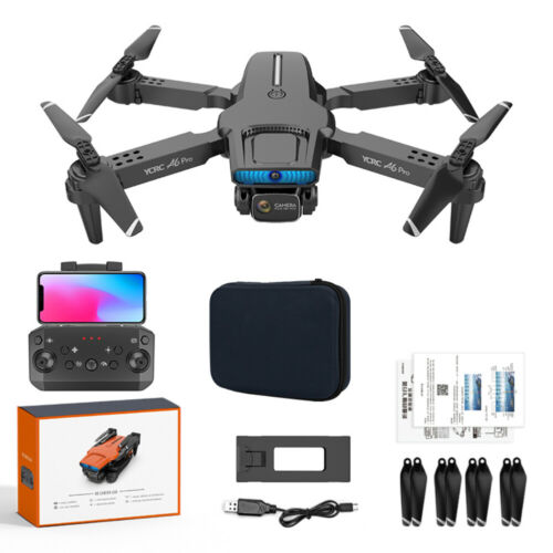 2023 Drone RC Drones Pro 4K HD Camera GPS WIFI FPV Quadcopter Foldable Bag Gifts