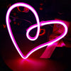 Neon Love Heart Sign