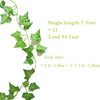 12 Pack Artificial Ivy Fake Vines for Bedroom Aesthetic