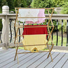 4 Tier Classic Bamboo Wooden Vintage Traditional Folding Clothes Airer Horse