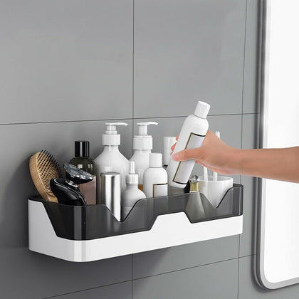 Bathroom Storage Holder Shelf Shower Caddy Organiser  Wall Mounted