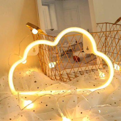 Neon Cloud Sign